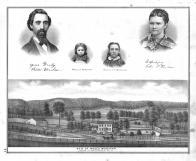 Moses, Rosella, Adessa, Celia Wareham, Muskingum County 1875